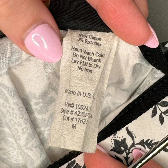 Vintage JKLA California A-Line Skirt Elastic Waist w/Side zipper - Picture 12 of 14